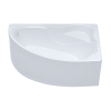 ванна акриловая кайли 150х101 см белая левая тритон