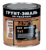 грунт-эмаль гладкая по ржавчине синий 0,75 л dali