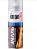 эмаль алкидная аэрозольная термостойкая белый 520 мл kudo