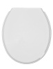 сиденье для унитаза полипропиленовое белое без микролифта инкоэр стандарт-н