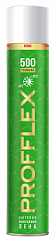 Пена монтажная бытовая 750 мл PROFFLEX Green 50 Пена монтажная бытовая 750 мл PROFFLEX Green 50