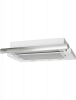 вытяжка встраиваемая 50 см, белый/нержавейка elikor integra