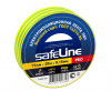 изолента пвх 19 мм х 20 м 150 мкм желто-зеленая safeline