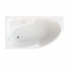 ванна акриловая софия 170x95 см белая левая тритон