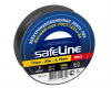 изолента пвх 19 мм х 20 м 150 мкм черная safeline