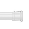 карниз для ванной 110-200 см белый iddis