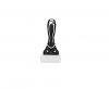 шпатель резиновый с двухкомпонентной ручкой 86 мм decor black white