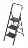 стремянка стальная с широкими ступенями 3 ступени alumet