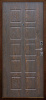дверь металлическая 7 см vd-06 шоколадный дуб 960 мм правая voron doors 