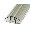 профиль поликарбонатный соединительный разъемный 4-10 мм 6 м прозрачный royalplast