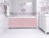 экран для ванны 1,68 м розовый иней метакам кварт