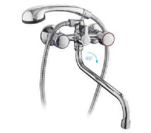 Смеситель для ванны R22109 FRUD  Смеситель для ванны R22109 FRUD