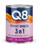 грунт-эмаль гладкая по ржавчине вишневый 0,9 кг formula