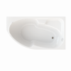 ванна акриловая софия 150x95 см белая правая тритон
