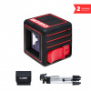 лазерный нивелир со штативом в кейсе ada cube 3d professional edition