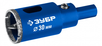 Коронка алмазная 30 мм ЗУБР Профи