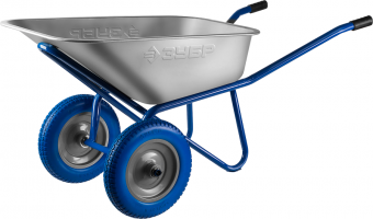 Тачка строительная 2-колесная 110 л ЗУБР Профи ПТ-300