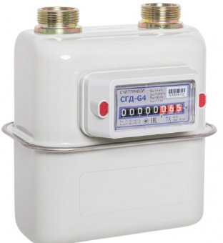 Счетчик газа СГД G-4 1 1/4" правый СЧЕТПРИБОР