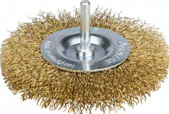 Щетка дисковая для дрели витая 75 мм STAYER Profi