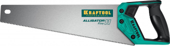 Ножовка по дереву средний зуб 400 мм 3D заточка KRAFTOOL Alligator Fine 11
