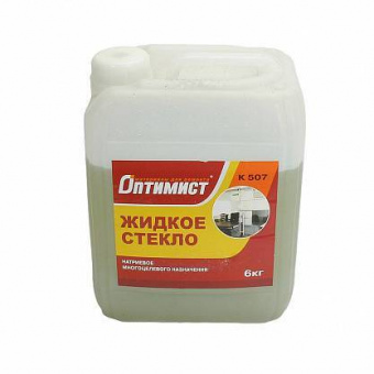 Жидкое стекло 6 кг ОПТИМИСТ