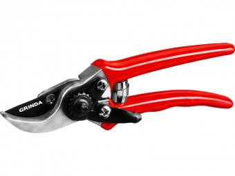 Секатор плоскостной с алюминиевыми ручками 210 мм GRINDA G-44