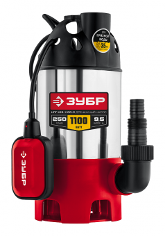 Насос дренажный ЗУБР НПГ-М3-1100-С