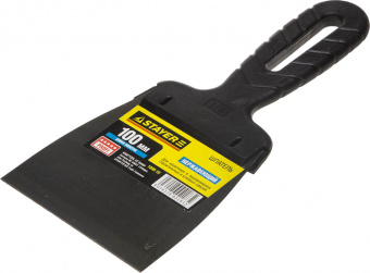 Шпатель с пластмассовой ручкой 100 мм STAYER Profi