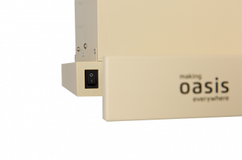 Вытяжка встраиваемая 60 см, бежевая OASIS UV-60I (F)6