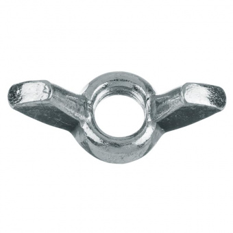 Гайка барашковая оцинкованная М6 DIN 315 (4 шт)