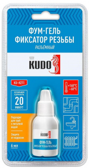 Фиксатор резьбы разъёмный 6 мл KUDO