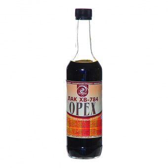 Лак ХВ-784 орех 0,5 л ЭКОКЛАСС