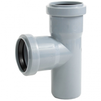 Тройник канализационный внутренний 40х40 мм 90° VALFEX