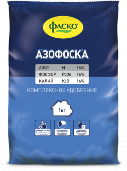 Удобрение минеральное Азофоска 1 кг ФАСКО