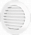решетка вытяжная пластиковая с антимаскитной сеткой круглая белая 100 мм era