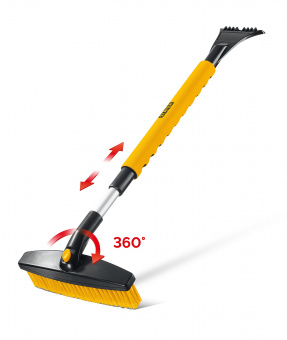 Щетка-сметка автомобильная телескопическая 775-1000 мм STAYER