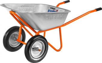 Тачка строительная 2-колесная 110 л СИБИН СТ-22