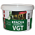 краска для наружных и внутренних работ акриловая 1,5 кг белоснежная vgt