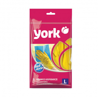 Перчатки резиновые латексные L YORK