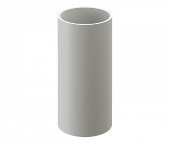 Труба для водостока графит 3 м DOCKE Premium