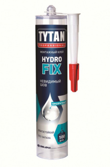 Монтажный клей HYDRO FIX прозрачный 310 г TYTAN