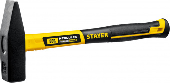 Молоток слесарный с фиберглассовой ручкой 800 г STAYER Profi