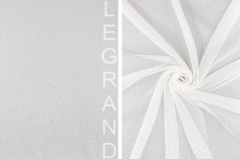 Тюль Мирей 300х260 с утяжелителем белый LEGRAND2