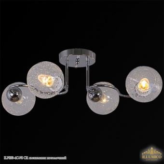 Люстра потолочная 4 лампы Е27 ILLUMICO IL8208-4COU-79 WH CR