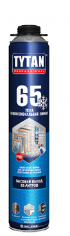 Пена монтажная профессиональная зимняя 750 мл TYTAN 65
