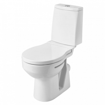 Унитаз-компакт SANTEK Аллегро Лайт косой выпуск с сиденьем дюропласт