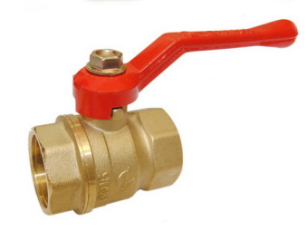 Кран шаровой 1" (25 мм) в/в рычаг ГАЛЛОП Стандарт