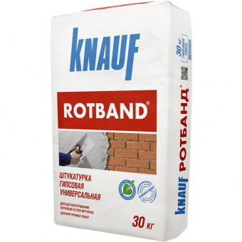 Штукатурка гипсовая 30 кг KNAUF Ротбанд (40 шт/под)