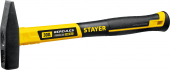 Молоток слесарный с фиберглассовой ручкой 300 г STAYER Profi