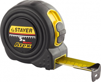 Рулетка 5 м х 19 мм STAYER Profi BlackMax